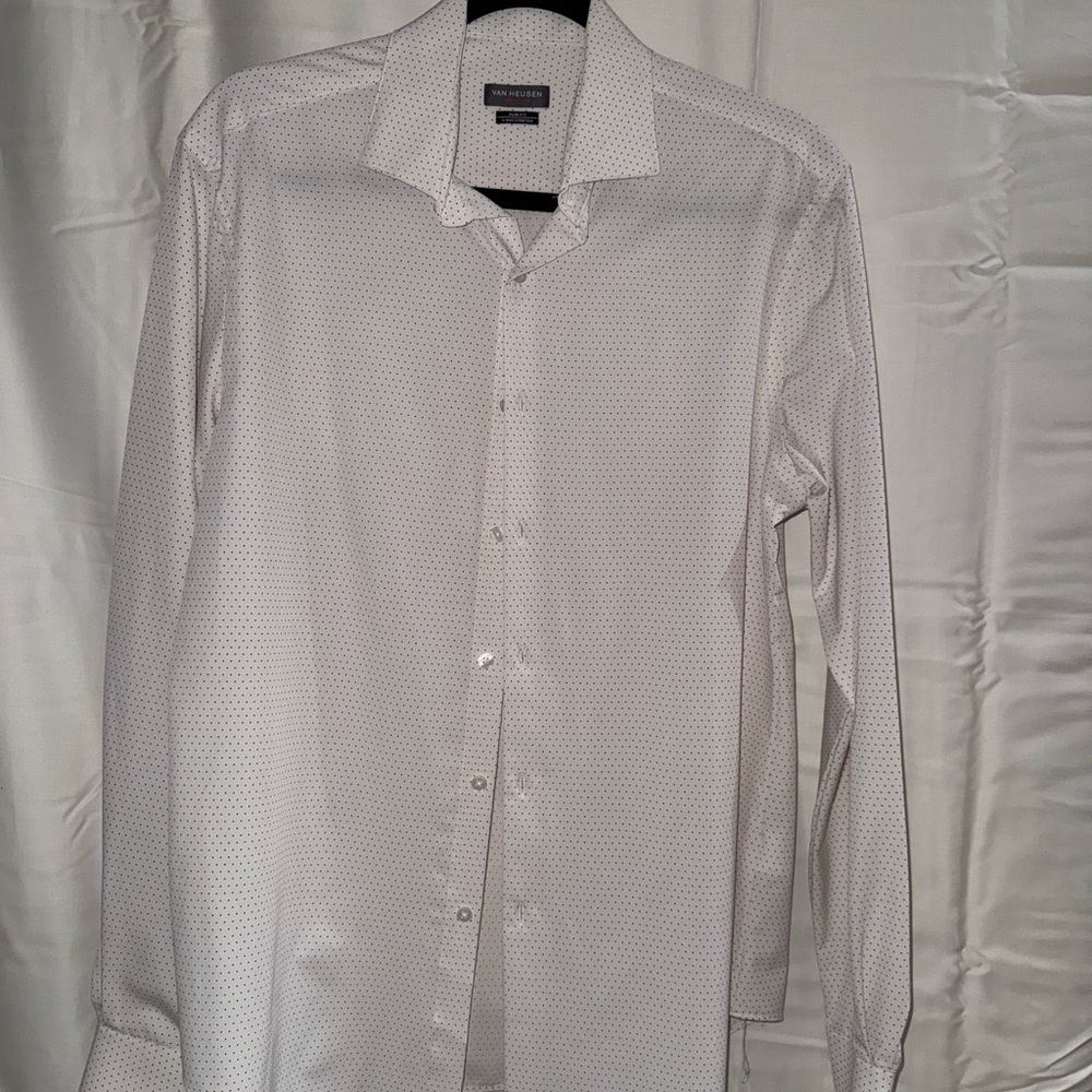 Van Heusen White Dress Shirt Formal Attire